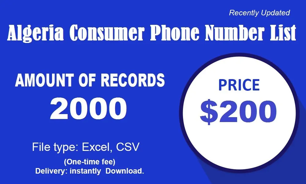 Algeria Cell Phone Number