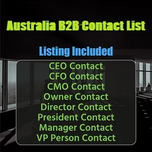Australia B2B Contact List