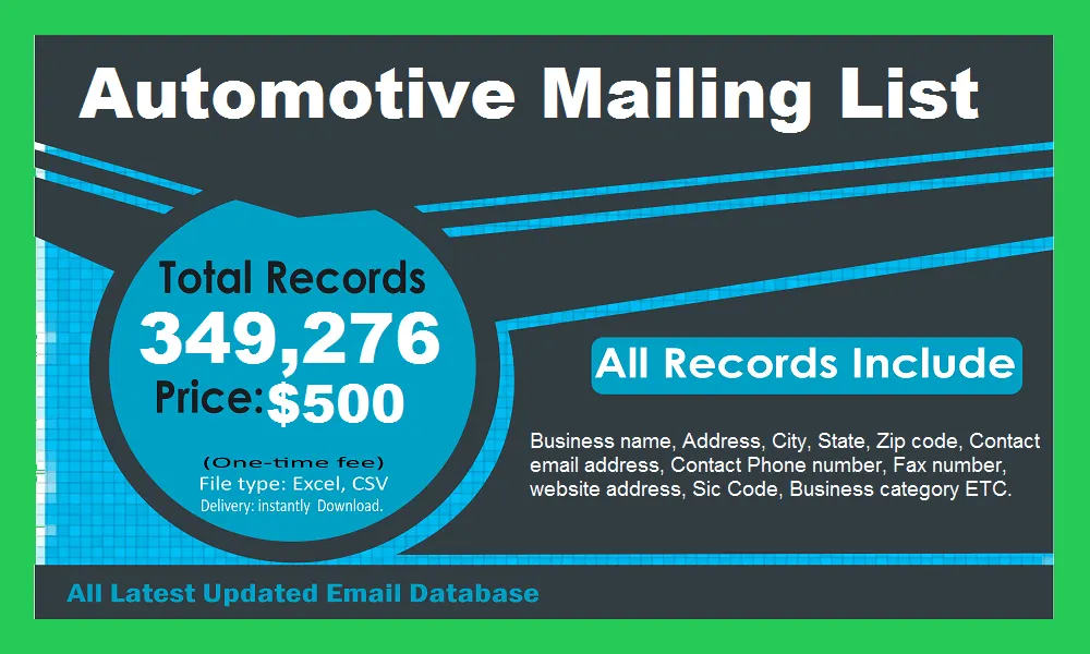 Automotive Contact List