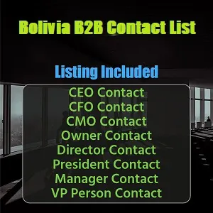 Bolivia B2B Contact