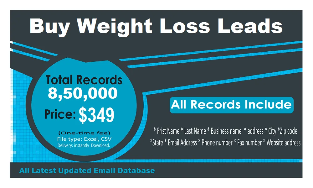 Buy Weight Loss Leads
