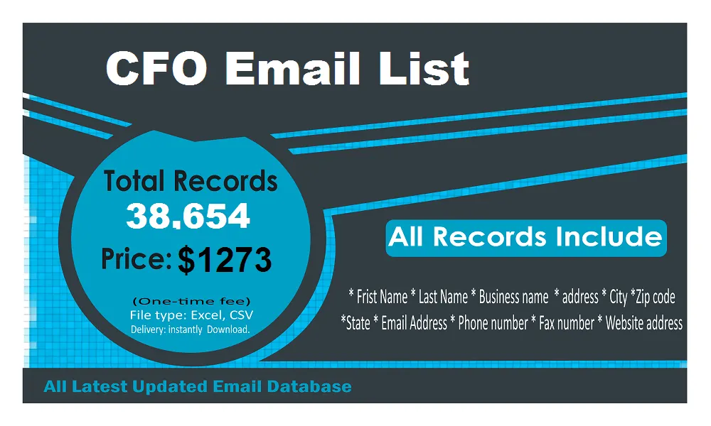 CFO Contact List