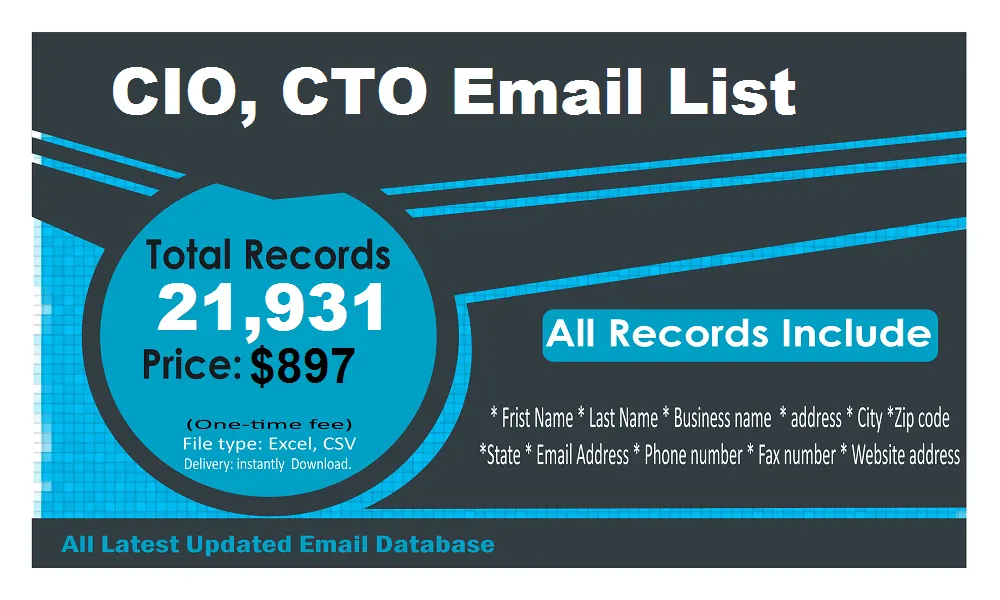 CIO & CTO Email Contact