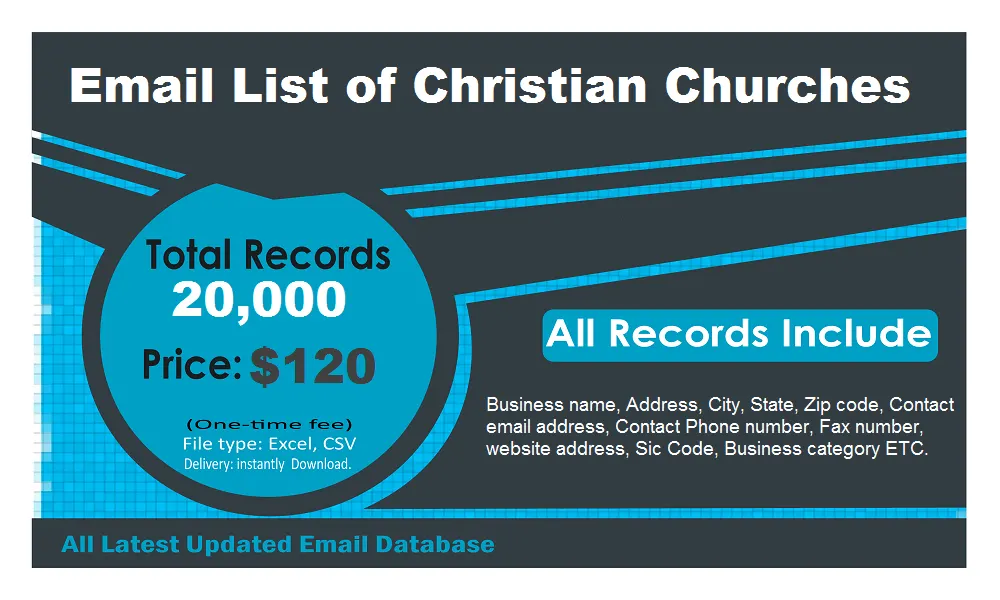 Christian Churches Contact List