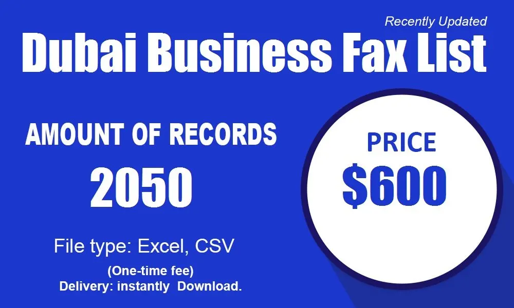 Dubai Fax Number