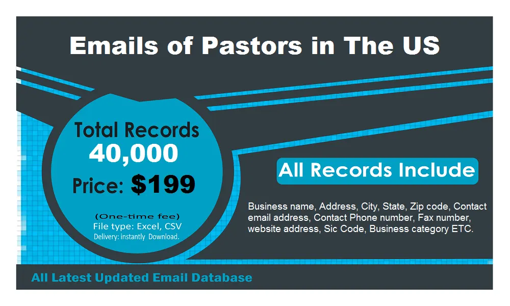 Emails-of-Pastors-in-The-US