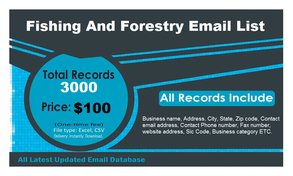 Fishing And Forestry Contact List