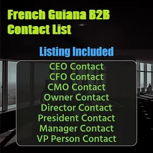 French Guiana B2B Contact