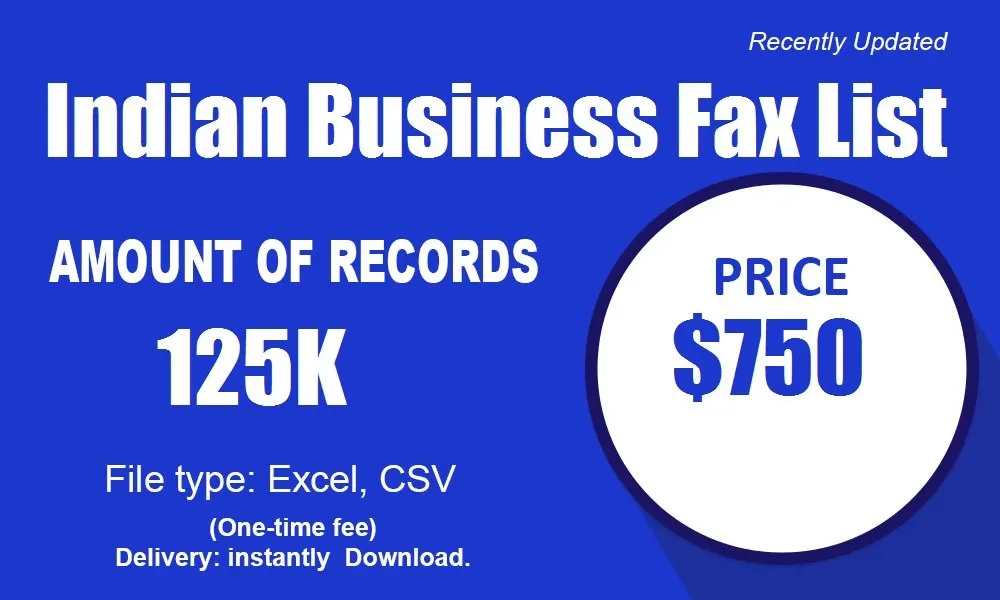 Indian Fax Number