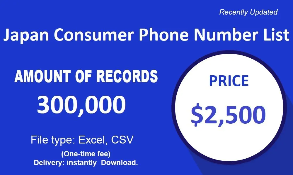 Japan Cell Phone Number
