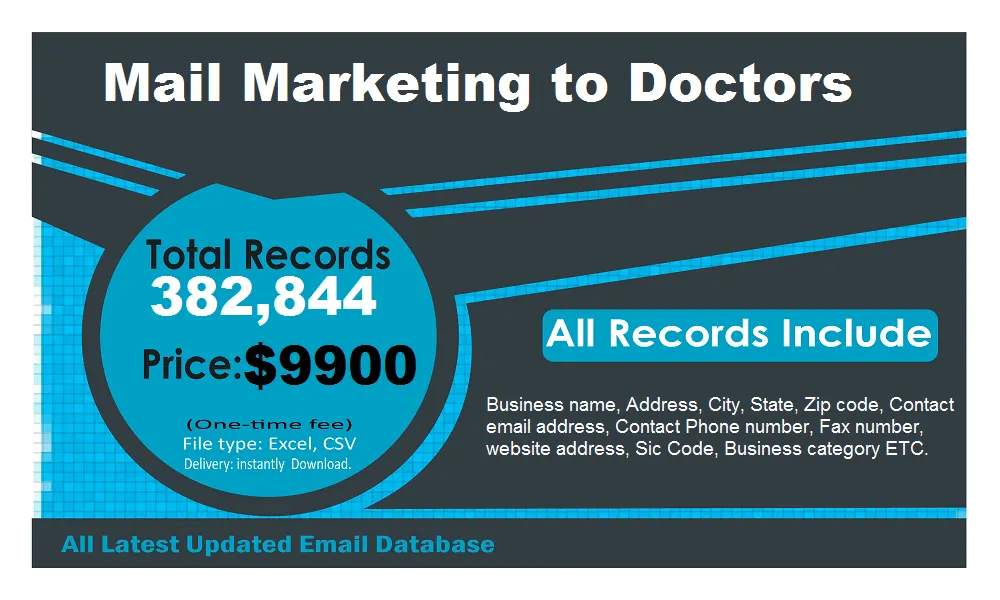 Mail Marketing to Doctors