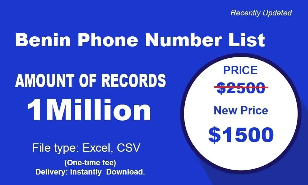 Benin Phone Number List