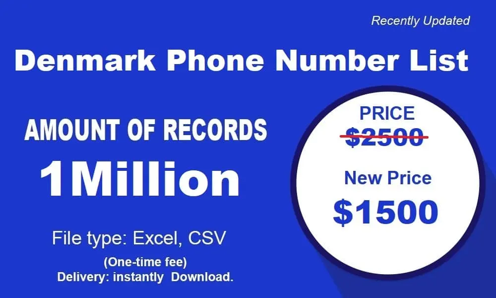 Denmark Phone Number List