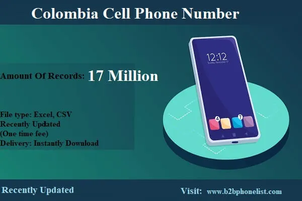 Colombia Cell Phone Number