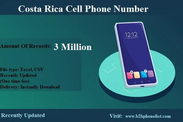 Costa Rica Cell Phone Number