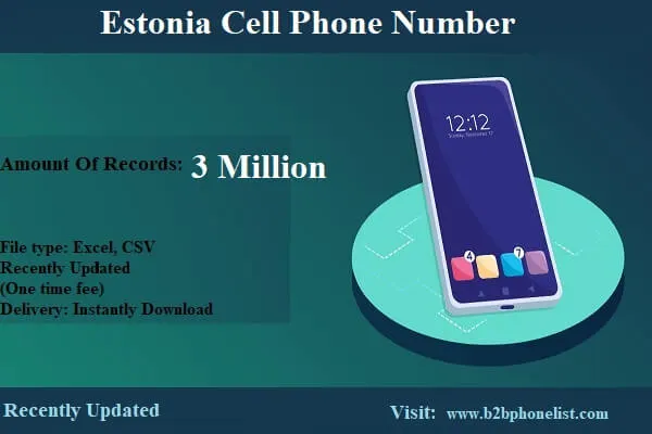 Estonia Cell Phone Number