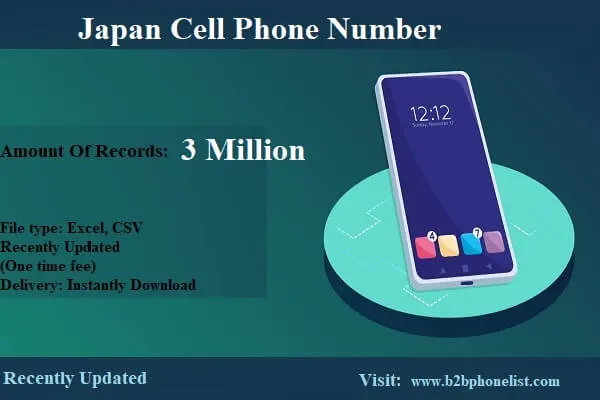 Japan Cell Phone Number