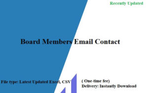 Board Members Email Contact