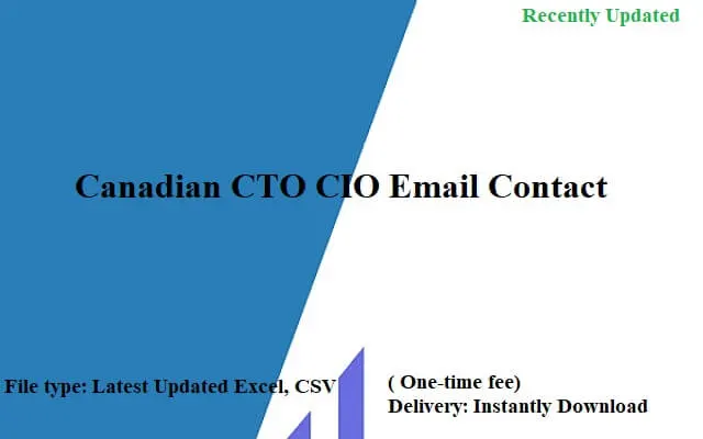 Canadian CTO CIO Email Contact