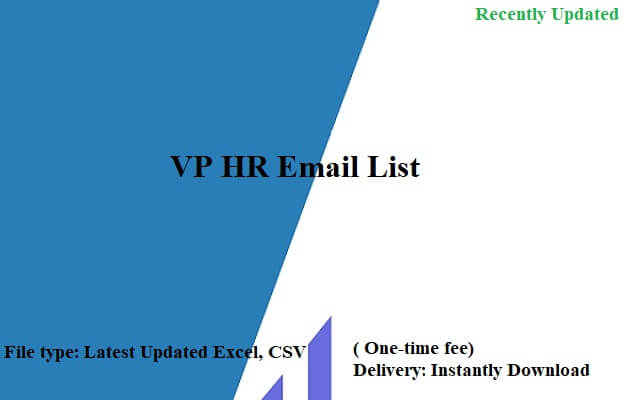 VP HR Email List