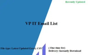 VP IT Email List
