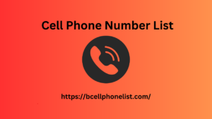  Cell Phone Number List