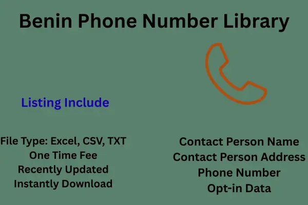 Benin phone number library