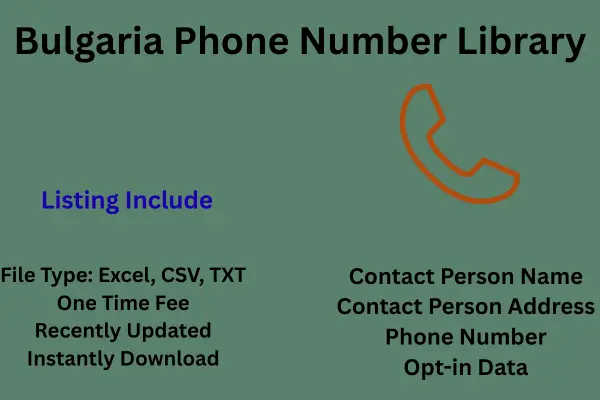 Bulgaria phone number library