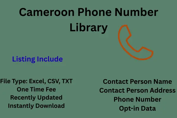 Cameroon phone number library