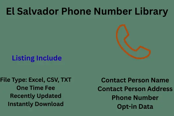 El Salvador phone number library