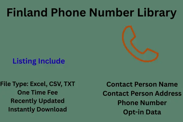 Finland phone number library