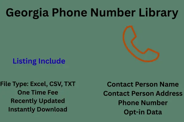 Georgia phone number library
