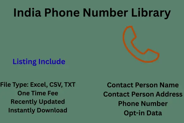India phone number library