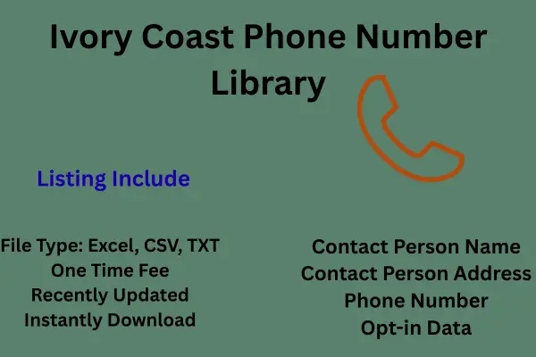 Ivory Coast phone number library
