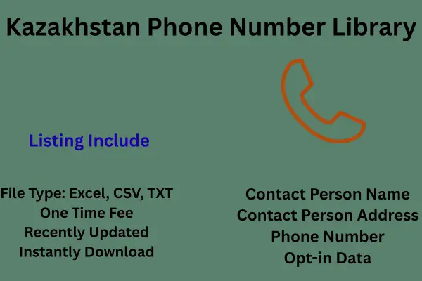Kazakhstan phone number library