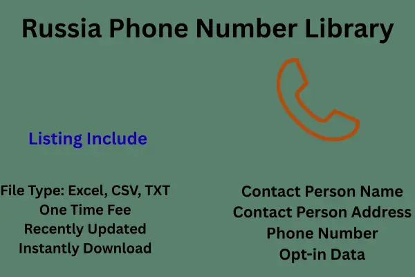 Russia phone number library